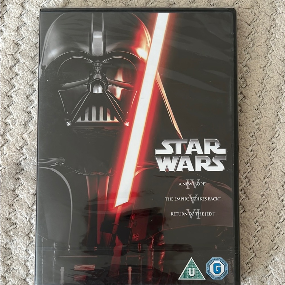Star Wars Trilogy DVD Set - Black Cover